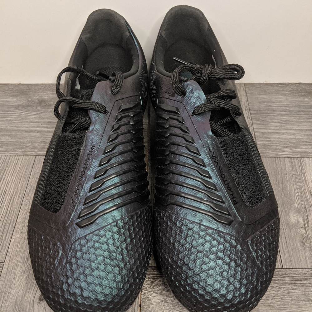 New Nike Jr. Phantom Venom Elite FG Black/Black - Picture 5 of 10